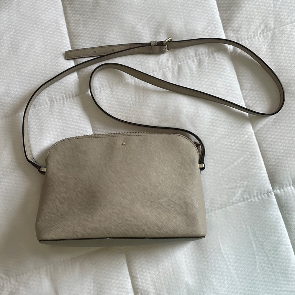 Kate Spade Taupe Crossbody Purse